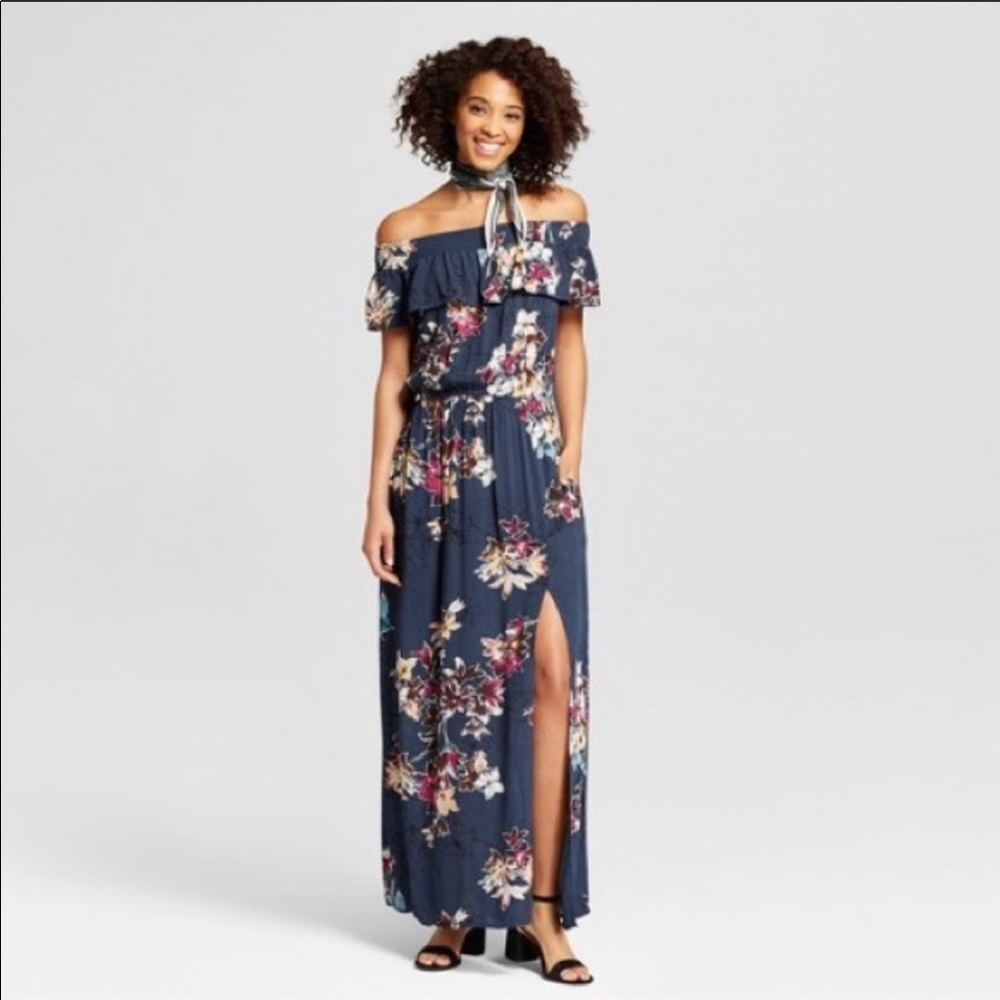 Target Xhilaration Floral Maxi Dress